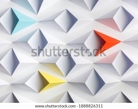 White abstract texture. Background 3d paper art style can be used in cover design, book design, poster, cd cover, flyer, website backgrounds or advertising. Difference   concept.
