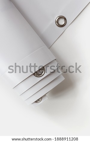 Large format print with hem Royalty-Free Stock Photo #1888911208
