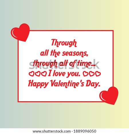 through all the seasons, through all of time... i love you happy valentine’s day, Happy valentines day greeting background in papercut realistic style. Paper clouds, flying realistic heart on string. 