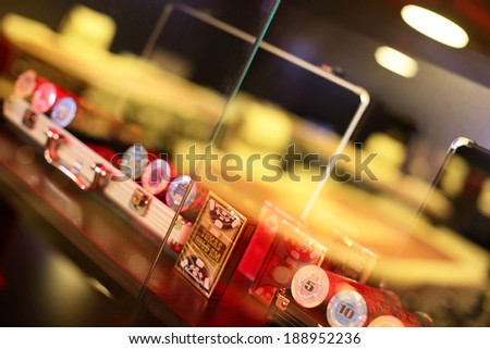 modern and fashionable casino in european style