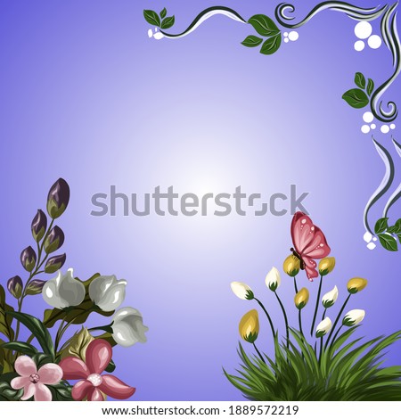 flower arrangement for the background