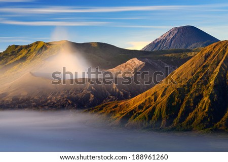 Mt.Bromo and Sumeru,Java,Indonesia