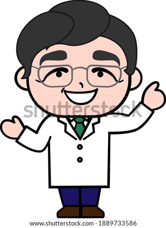 Doctor Medical worker Illustration material