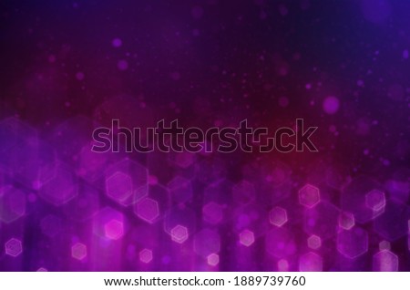 beautiful bokeh in the background of crimson and purple Royalty-Free Stock Photo #1889739760