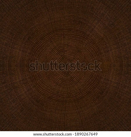 Walnut end grain dark brown wood veneer texture Royalty-Free Stock Photo #1890267649
