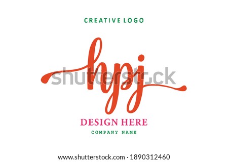 HPJ lettering logo is simple, easy to understand and authoritative