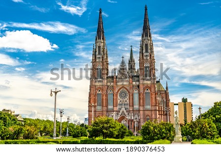 Cathedral of the Immaculate Conception in La Plata, Argentina Royalty-Free Stock Photo #1890376453