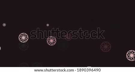 Light Gray vector layout with circle shapes. Colorful illustration with gradient dots in nature style. Pattern for websites.