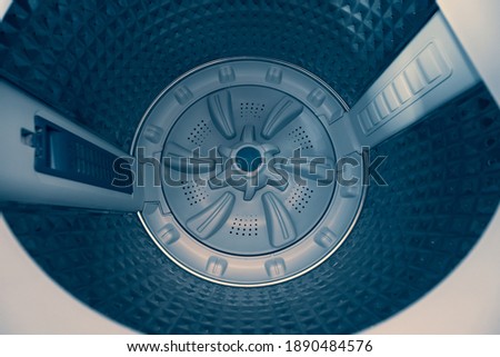 Inside of the washing machine