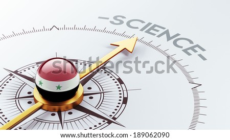Syria High Resolution Science Concept