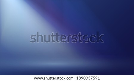 A dark space or room with rays of light or spotlights Royalty-Free Stock Photo #1890937591