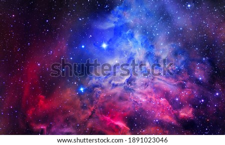 Bursting Nebula - Elements of this Image Furnished by NASA