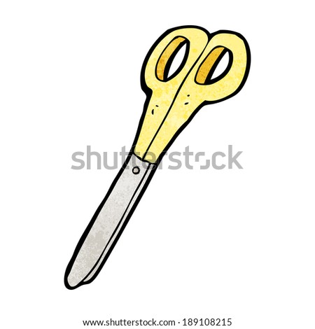 cartoon scissors