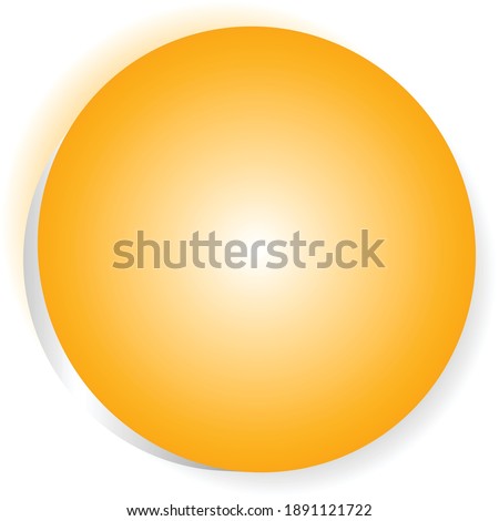 Circle, Orb, or Sphere with blank, empty space