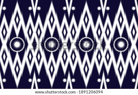 Seamless embroidery pattern Line up. Patchwork ornament. EP5.Used to decorate on textiles, carpets, clothing, utensils, advertisements, wallpaper or other works.