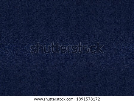 Abstract dark blue shagreen texture