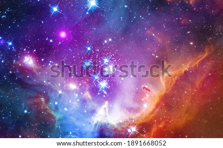 Altair Nebula - Elements of this Image Furnished By Nasa