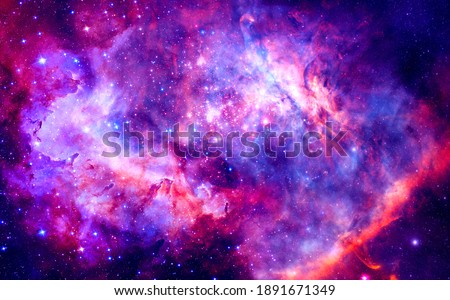 Twinkling Galaxy - Elements of this Image Furnished by NASA