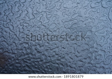Abstract illustration. Lady or raindrops close up. Macro, strong magnification. Background texture