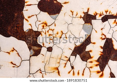 Close-up photos of old metal texture details background.