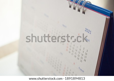 2021 calendar page background business planning appointment meeting concept