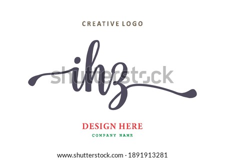 IHZ lettering logo is simple, easy to understand and authoritative