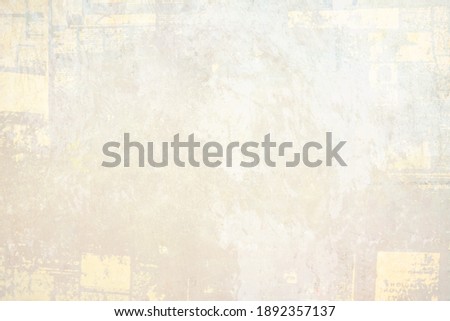 OLD WHITE NEWSPAPER BACKGROUND, VINTAGE PAPER TEXTURE, AGED TEXTURED WALLPAPER PATTERN