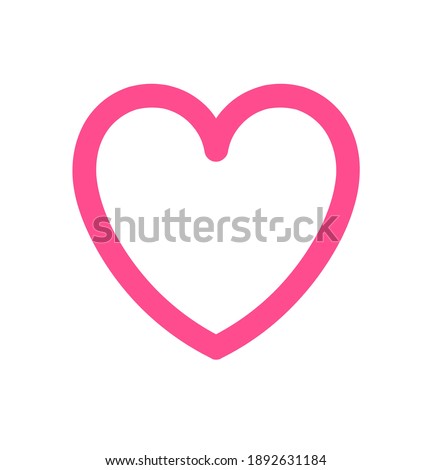 Pink silhouette vector heart shape line art stencil drawing.Decor. Decoration. Wedding icon. Valentine's day. Plotter cut. Laser cutting. Holidays Gift Card.Passion.I love you.Frame.T shirt print.