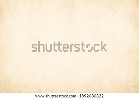 Close Up retro plain cream color cement wall background texture for show or advertise or promote product and content on display and web design element concept. Old concrete wall texture background.