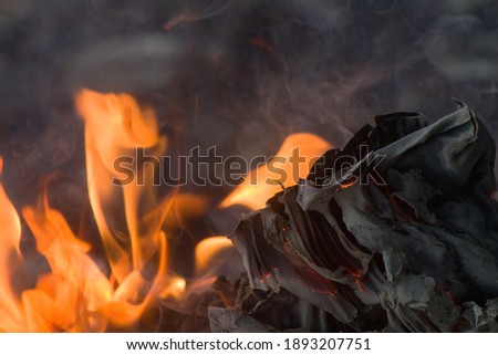 pictures of orange flames fire