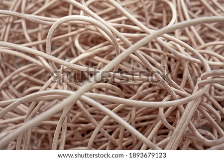 complex and tangled ball of yarn