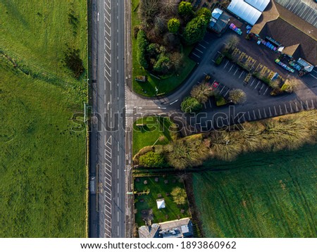 Drone shot from the Westhoughton area
