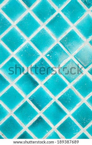 Pattern and texture of ceramic tile wall