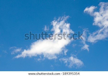 a photo of blue sky