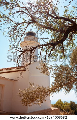 Gelidonya Lighthouse, Cape Gelidonya, Antalya, Turkey, Summer