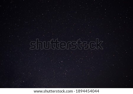 Night sky with lot of shiny bright stars Royalty-Free Stock Photo #1894454044