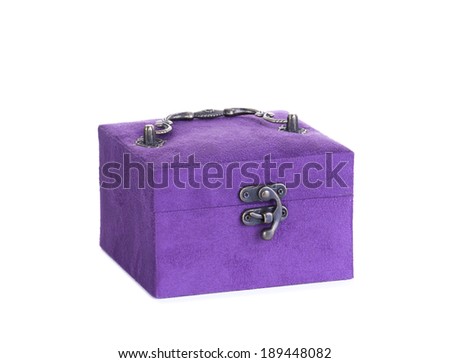 Purple gift box
