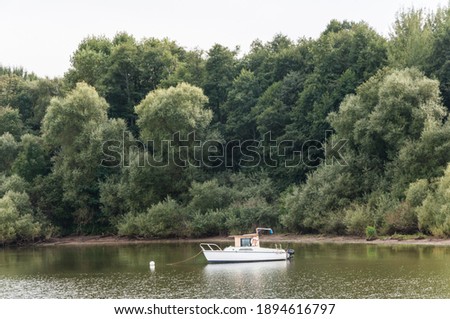 Lake Lipno in Czech republic