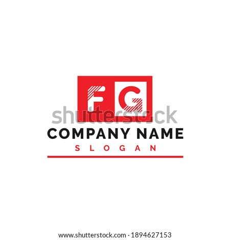FG Letter Logo Design. FG Letter Logo Vector Illustration - Vector