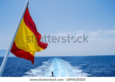 flag in the wind, beautiful photo digital picture