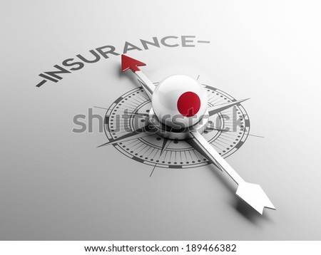 Japan High Resolution Insurance Concept