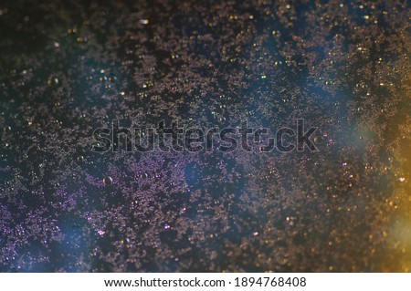 Pleiades of stars - abstract background imitating the dark cosmos and universe.