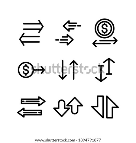 transfer icon or logo isolated sign symbol vector illustration - Collection of high quality black style vector icons
