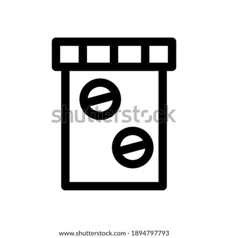 pills icon or logo isolated sign symbol vector illustration - high quality black style vector icons

