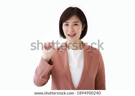 Japanese sign language finger character "sa"