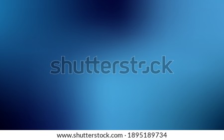 Dark BLUE vector abstract blurred background. Creative illustration in halftone style with gradient. Completely new design for your business. Royalty-Free Stock Photo #1895189734