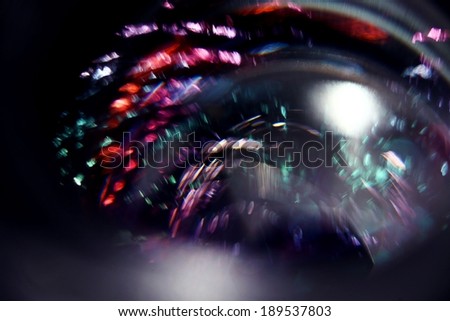 colorful blurred background glare