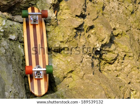 vintage cruiser skateboard from the seventies