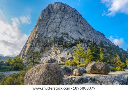 The Sentinel at the top of the Mist Trail Royalty-Free Stock Photo #1895808079