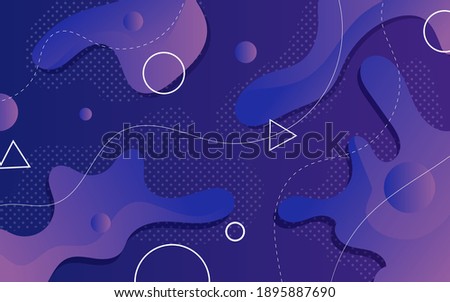 Memphis pattern of geometric shapes for napkins and cards. Hipster poster, juicy, bright colored background. Stock vector.